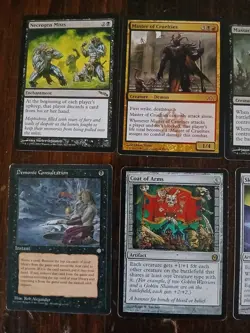 MTG 8 Card Lot: Coat of Arms, Demonic Consultation, Necrogen Mists - Image 3