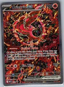 Oricorio ex MEP 024 ME: Mega Evolution Promo - Pokemon Card - NM - Image 1