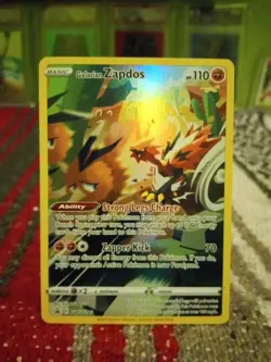 Pokemon TCG Galarian Zapdos SWSH283 Black Star Promo ⭐ SWSH NM Pokemon Card ✨ - Image 1