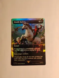 Deadly Rollick (Rainbow Foil) Secret Lair Drop Foil - Image 1