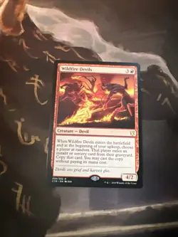 MTG Commander 2019 C19 Wildfire Devils MINT - Image 1