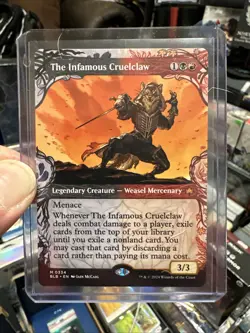 The Infamous Cruelclaw (Showcase, NM) - Bloomburrow - Magic the Gathering - Image 1