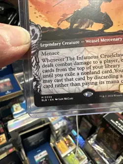 The Infamous Cruelclaw (Showcase, NM) - Bloomburrow - Magic the Gathering - Image 2