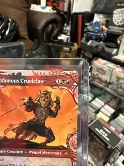 The Infamous Cruelclaw (Showcase, NM) - Bloomburrow - Magic the Gathering - Image 4