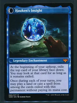 Jacob Hauken Inspector Hauken's Insight - Magic MTG 2021 Crimson Vow - NM - Image 2
