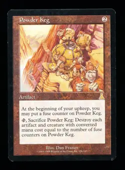 * * 1x Powder Keg x1 * * Urza's Destiny MTG LP Lightly Played - Image 1
