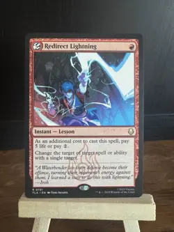 MTG Avatar The Last Air Bender (TLA) Redirect Lightning 0151 Rare Regular Finish - Image 1