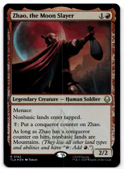 Zhao, the Moon Slayer Foil R Avatar: The Last Airbender 162 NM TLA - Image 1
