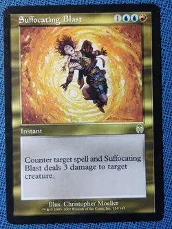 MTG 1x Suffocating Blast LP Apocalypse (multi available) Magic - Image 1