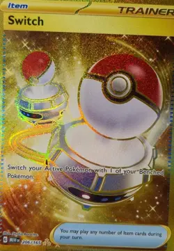 Switch 206/165 Sv: 151 Hyper Rare Pokemon TCG 2023 NM - Image 1