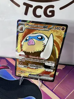 Pokemon TCG Mamoswine EX 174/159 Journey Together Ultra Rare - Image 2