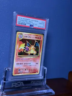 2016 Pokemon Japanese Charizard - Holo EXP 20th Anniversary 1st Edition #011 - Image 4