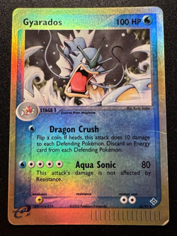 Gyarados 32/97 EX Dragon e-Series Pokemon Card Reverse Holo Foil Rare HP - Image 1