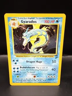 Pokemon Gyarados 7/130 Base Set 2 Holo - Pokemon TCG English - Image 2