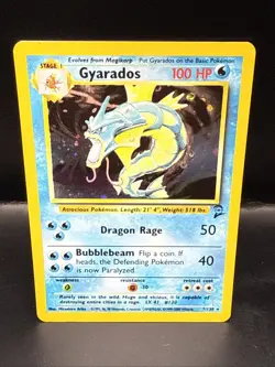 Pokemon Gyarados 7/130 Base Set 2 Holo - Pokemon TCG English - Image 3