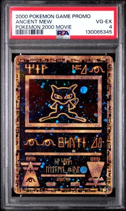 2000 POKEMON GAME MOVIE POKEMON 2000 MOVIE ANCIENT MEW PSA 4 - Image 1