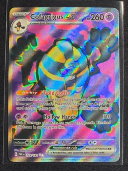 Cofagrigus 224/182 (Ultra Rare) Paradox Rift Near Mint Pokemon TCG - Image 1