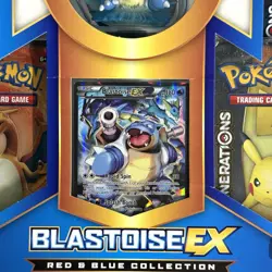 Pokemon TCG 2016 Red & Blue Collection Blastoise Ex 20th Anniversary Sealed - Image 3