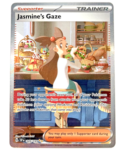 Pokemon Surging Sparks - Jasmine's Gaze - Special Illustration Rare NM+/MINT 245 - Image 1