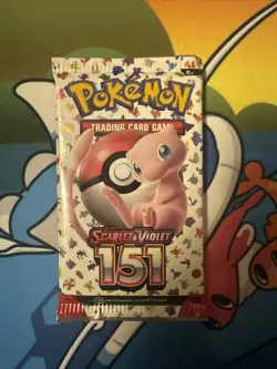Scarlet & Violet 151 Booster Pack - 1x NEW English Factory Sealed Pokemon 2023 - Image 1