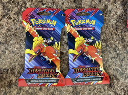 Destined Rivals LOT (2) Packs - Pokemon TCG Booster Packs - Image 1