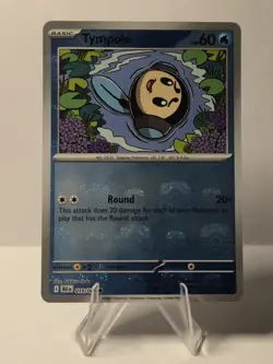 Tympole MASTER Ball Holo 19/86 - S&V Black Bolt - Pokemon TCG MASTER BALL NM - Image 2