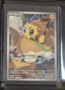 Joltik 196/182 Paradox Rift Illustration Rare Pokemon TCG Card NM Condition - Image 1