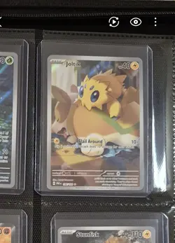 Joltik 196/182 Paradox Rift Illustration Rare Pokemon TCG Card NM Condition - Image 2