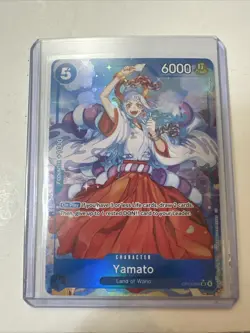 Yamato (Alt Art) OP13-054 SR Carrying on His Will - ONE PIECE Card Game English. - Image 1