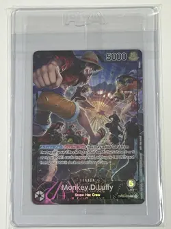 Monkey.D.Luffy [PSA Magazine] OP05-060 One Piece Promotion Card - SEALED - Image 1