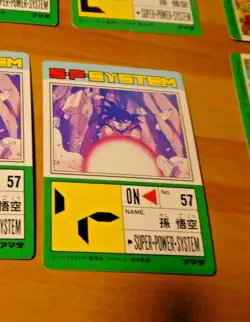 DRAGON BALL Z DBZ AMADA PP PART 13 CARD REG REGULAR CARTE 519 MADE IN JAPAN ** - Image 2