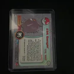 1999 GENGAR #94 Topps Pokemon Blue Logo TV Animation Edition Non-Holo Card NM - Image 2