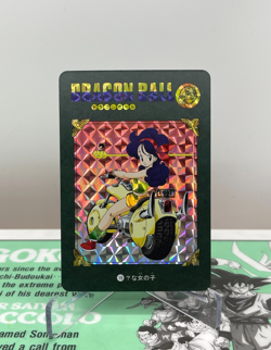Dragon Ball Visual Adventure 2013 No.15 Launch on Bike Holo Prism Card - Image 1