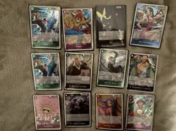 One Piece TCG Card Game OP-13 Rare Lot 30+ Cards NM Carrying On His Will Eng - Image 2