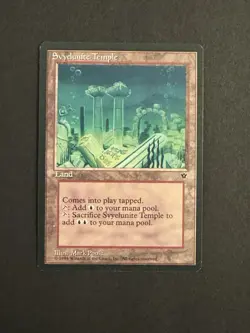 *** Svyelunite Temple Fallen Empires *** NM+ NEVER PLAYED MtG VINTAGE FAST SHIP - Image 1