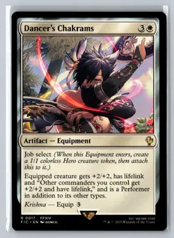 Dancer's Chakrams Commander: FINAL FANTASY 17 Rare - Image 1