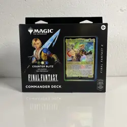 Magic The Gathering Final Fantasy X Commander Deck Counter Blitz Tidus SEALED! - Image 1