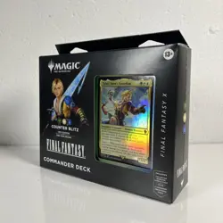 Magic The Gathering Final Fantasy X Commander Deck Counter Blitz Tidus SEALED! - Image 5