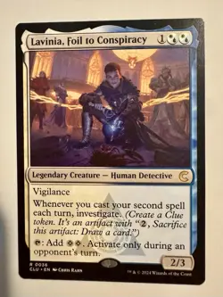 MTG Lavinia, Foil to Conspiracy (36/289) Ravnica Clue Edition NM - Image 1