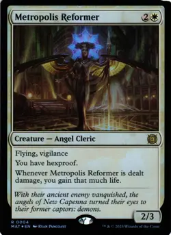 MTG TCG - Metropolis Reformer 4 March of the Machine: The Aftermath - NM Free Sh - Image 1