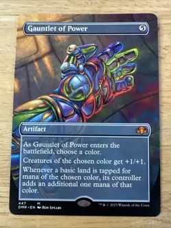 Magic The Gathering: Gauntlet of Power - DMR - Borderless - NM Unplayed - MTG - Image 1