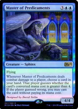 MTG - M15 - Master of Predicaments - Foil - NM - Image 1