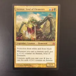 Animar, Soul of Elements NM Commander 2011 CMD #181 English Regular MTG - Image 1