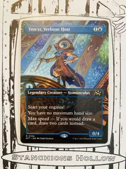 MTG Vnwxt, Verbose Host (Borderless) - Aetherdrift (DFT) R 0356 - Image 1