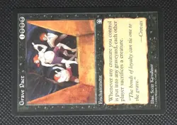 MTG Grave Pact - Stronghold - Rare - Vintage Magic The Gathering NM - Image 3