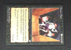 MTG Grave Pact - Stronghold - Rare - Vintage Magic The Gathering NM - Image 4
