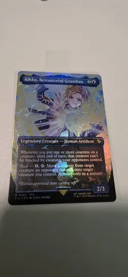 Rikku, Resourceful Guardian (Borderless) (Chocobo Track Foil) - Image 1