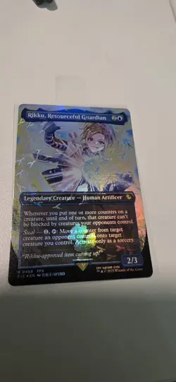 Rikku, Resourceful Guardian (Borderless) (Chocobo Track Foil) - Image 2