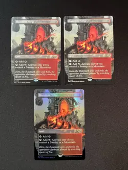 Blazemire Verge (Borderless) Duskmourn: House of Horror Regular x3 - Image 1