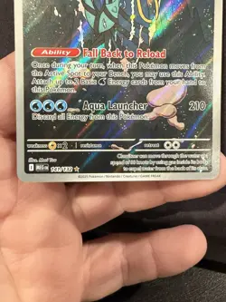 Clawitzer 141/132 Pokemon Mega Evolution Illustration Rare Card Near Mint (NM) 1 - Image 3